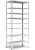 Стеллаж металлический Титан МС-750 1800x700x400/8