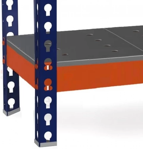 Стеллаж металлический Профи Т-150 (2000x1540x770) P/3